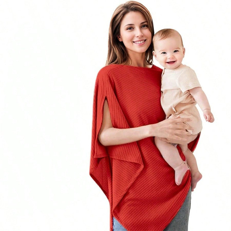 Écharpe multifonctionnelle pour bébés en forme de gaufre