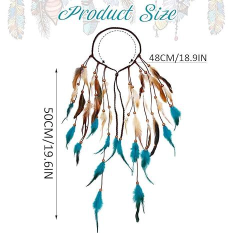 Coiffures longues bicolores Bohemian Feather Headwear