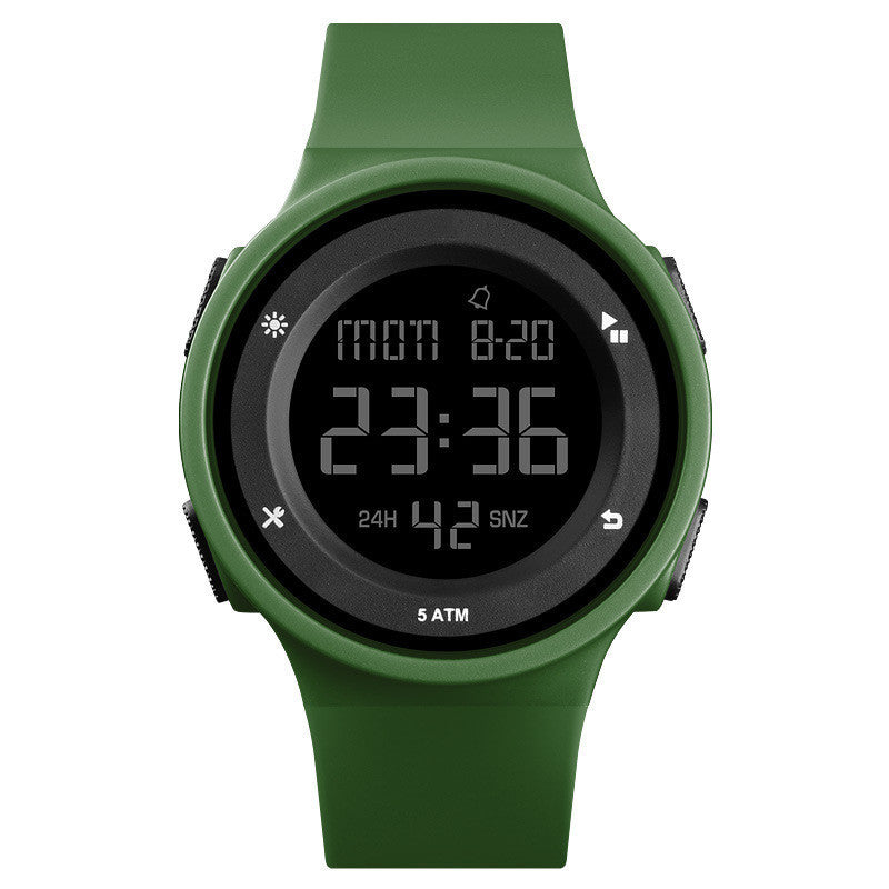 Sports de plein air bracelet en silicone montre électronique