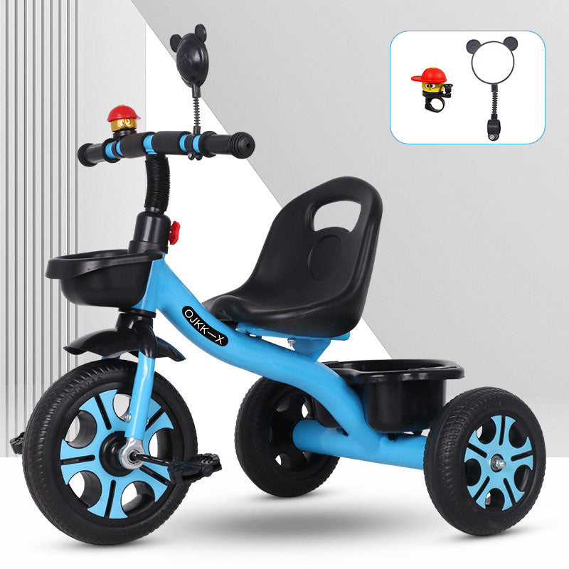 Tricycle des enfants pour 2-5 ans Trike des jeunes enfants avec panier et poignée de poussoir