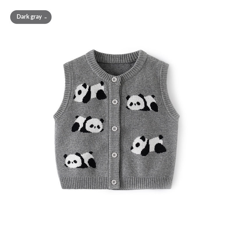 Cute Knitted Pure Cotton Baby Jacket