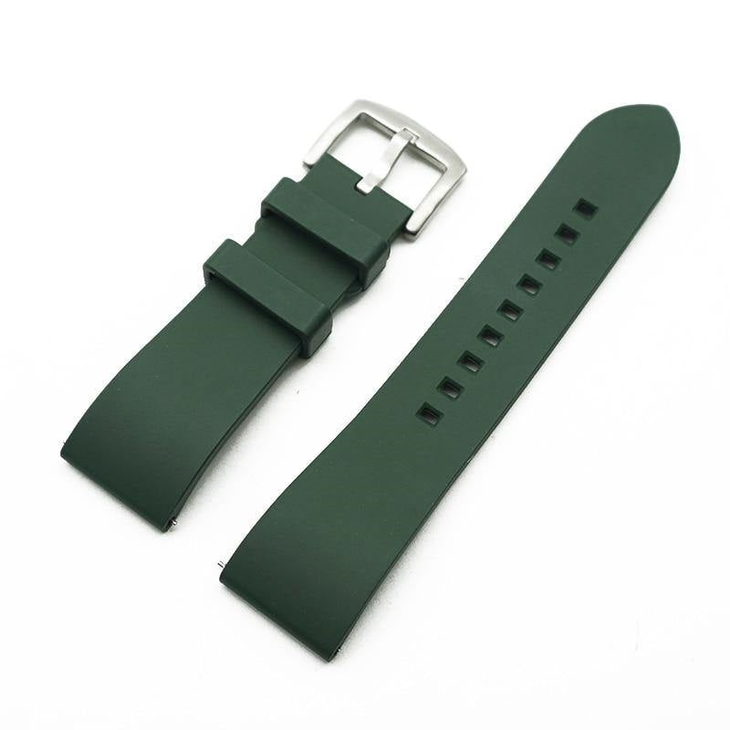 Bracelet de montre en caoutchouc 202224mm Smart Release rapide