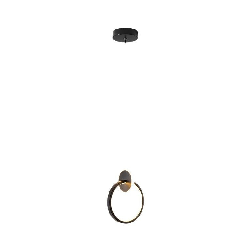 Chambre à coucher Pendentif Lampe Artistique Long Corde Suspension Lumière