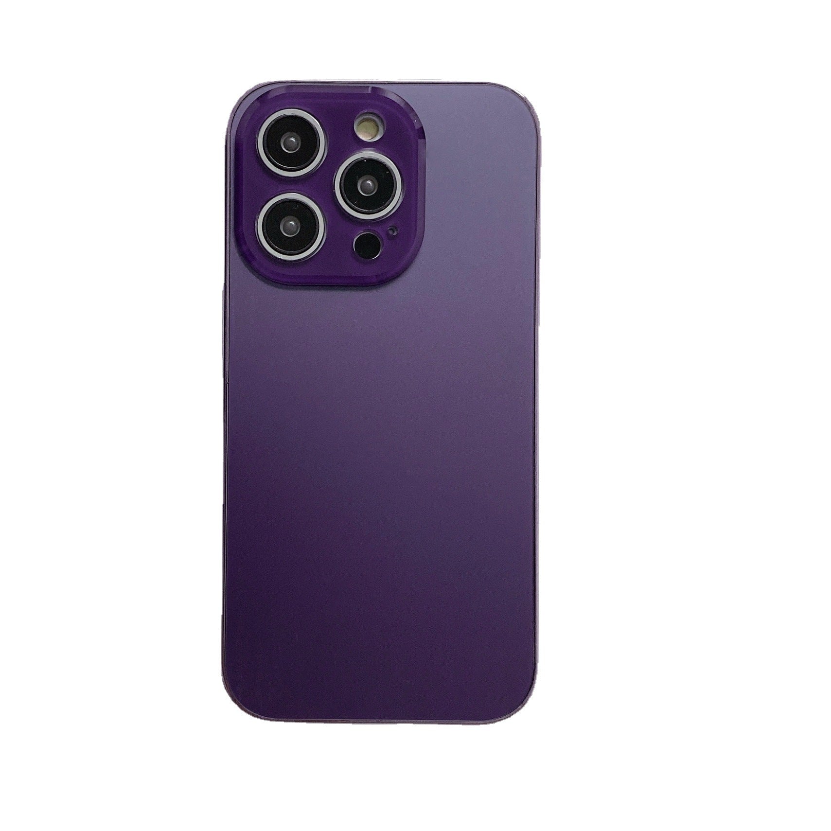 Étui de téléphone en acrylique givré Tpu électroplaqué