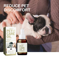 Huile de soin pour chien avec acide gras de baume de citron