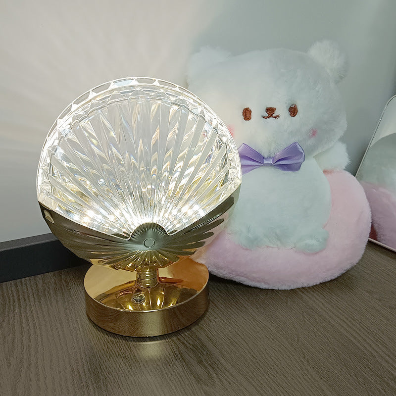 Lampe de table en cristal pour la chambre à coucher