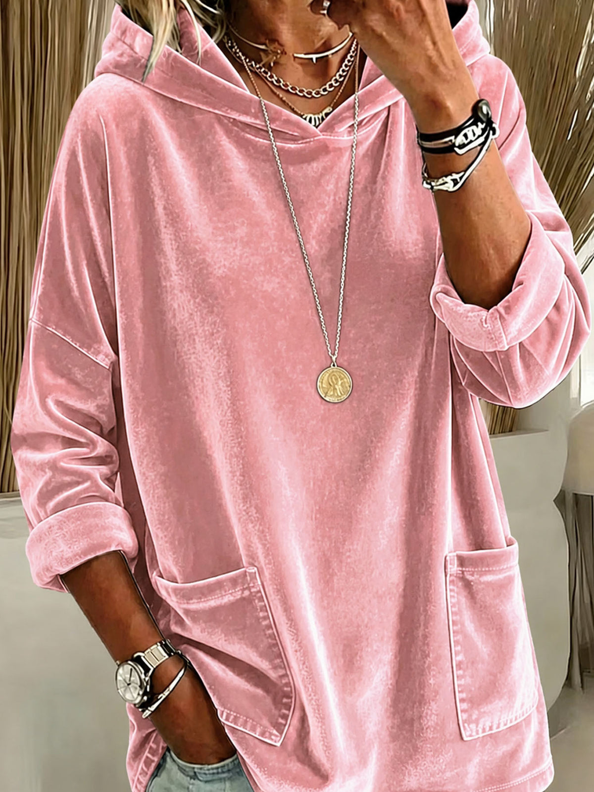 Polyester blouse