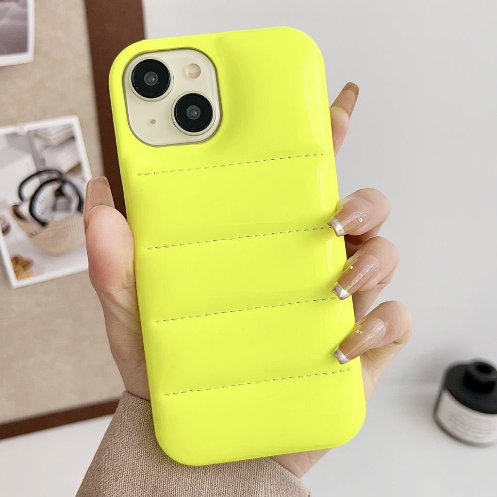Applicable 17h Aurora Down Jacket Glossy High-End Téléphone Laser Case