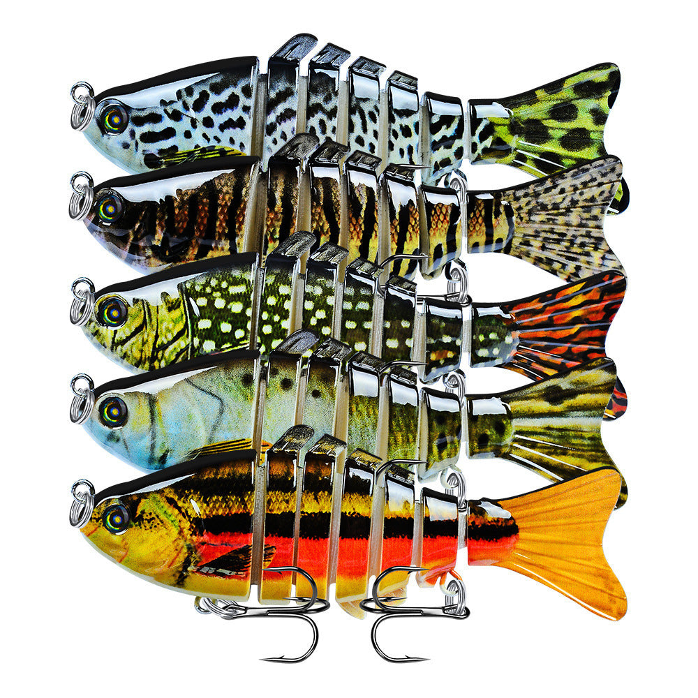 Lure de poisson Knotty Lure en plastique Lure Bionic Bait Style Lure de pêche bionique