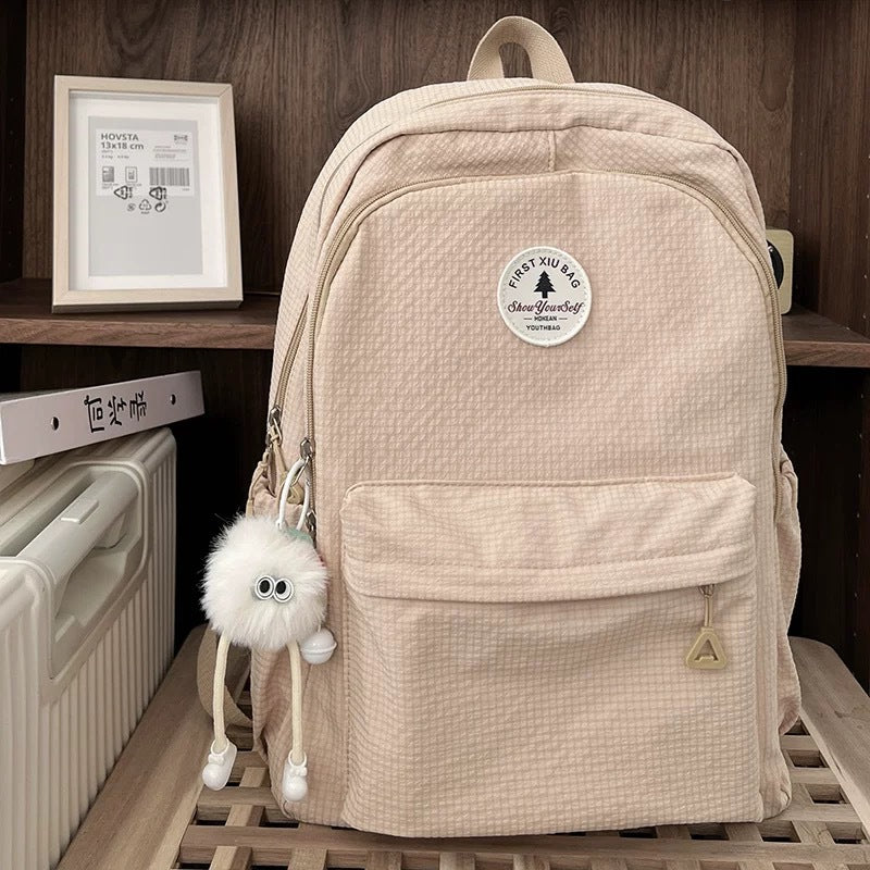 Sac à dos de campus à grande capacité de style sucré