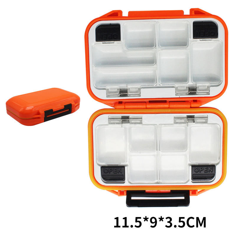 Fournitures de pêche Double couche d'accessoire de printemps Box