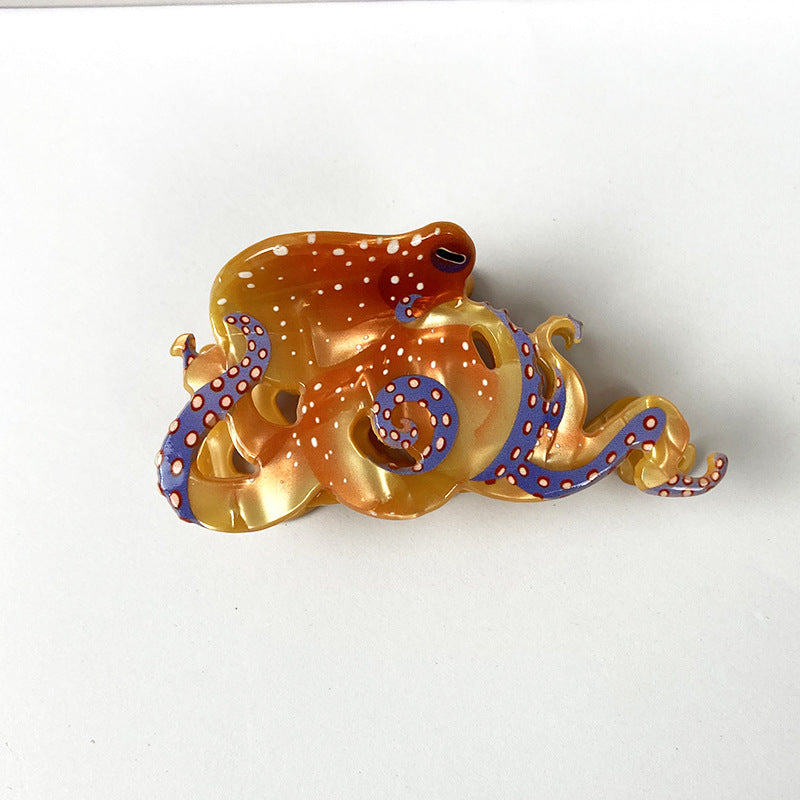 Clip marin octopus pour un élégant updo