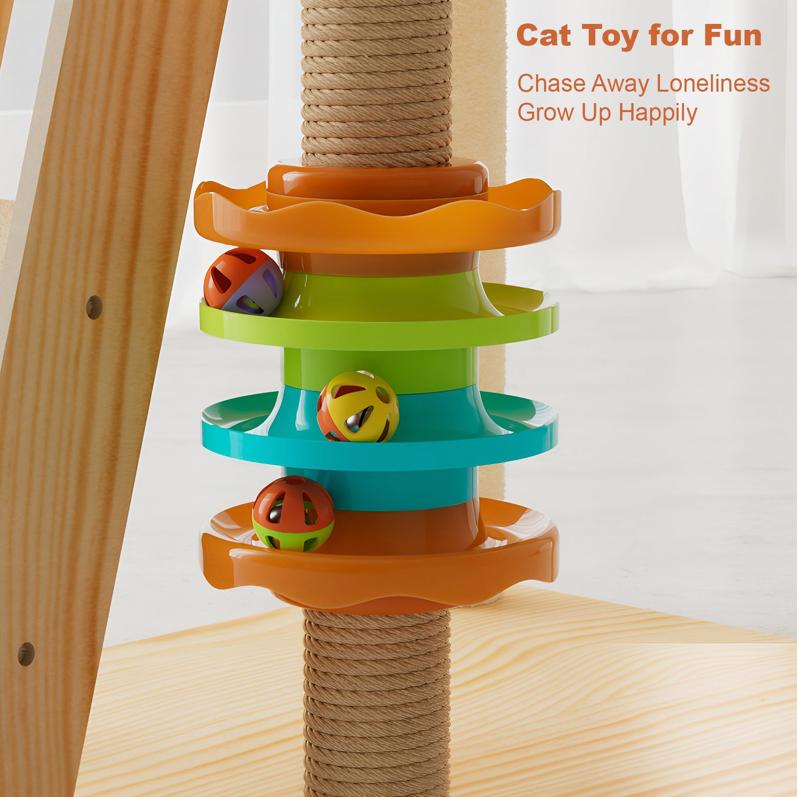 Tour Cat moderne de 59"