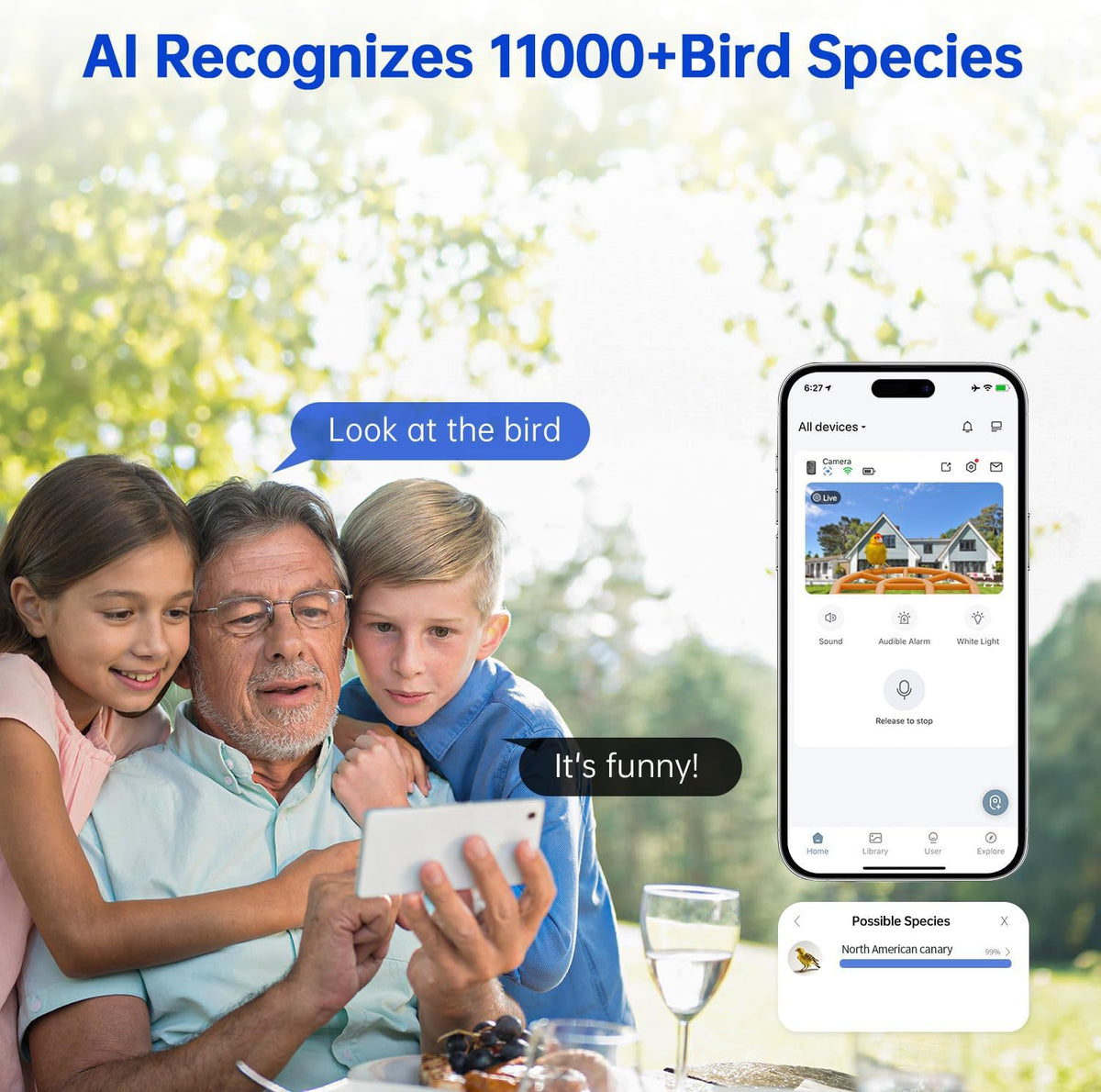 Smart Feeder Wireless Surveillance Camera