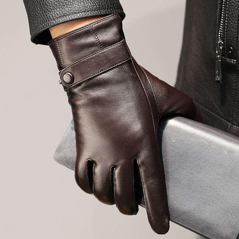 Gants d'affaires chauds pour hommes personnalisés de mode
