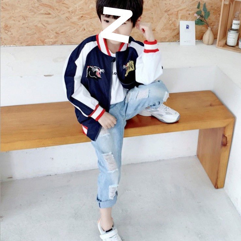 Imprimé Garçons Denim Long Tide Vente