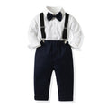 Clip-on enfant Suspender Pantalons Deux-Piece Set Fashion Kids' Outfit