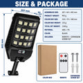 Solar Powered Motion Sensor Outdoor Light W7207 4 Noir pour Garden Yard Street Wall LED