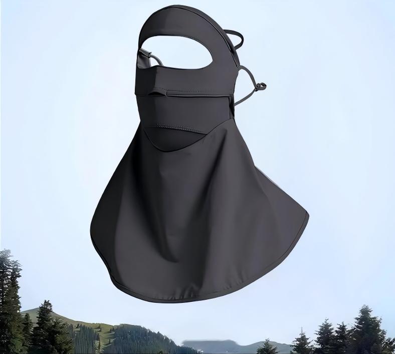 Protection solaire complète pour les femmes Masque à maille unique protecteur de la glace mince