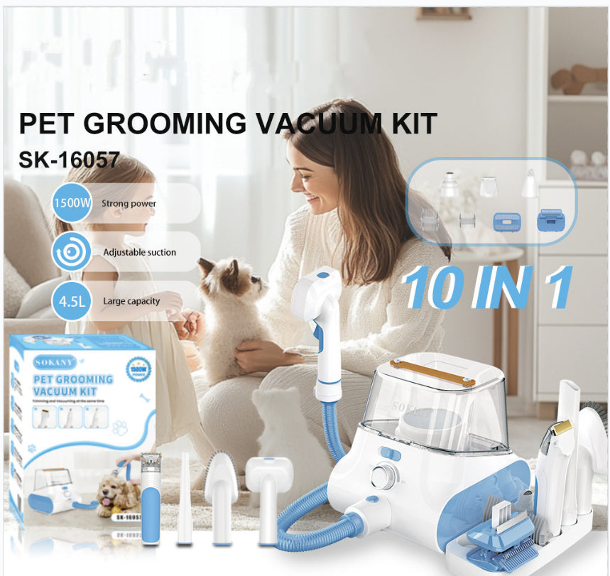 Pet Beauty Instrument Cat Dog Grinding Nail Séchage Rasage multifonctionnel