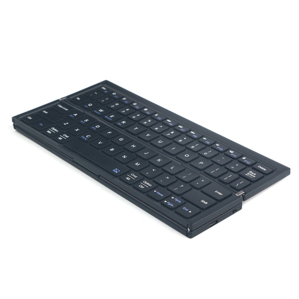 Portable ultra-fin sans fil mini-accordéon style triple Bluetooth clavier