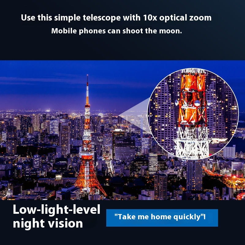 Téléscope haute puissance Ultra HD jour et nuit double utilisation