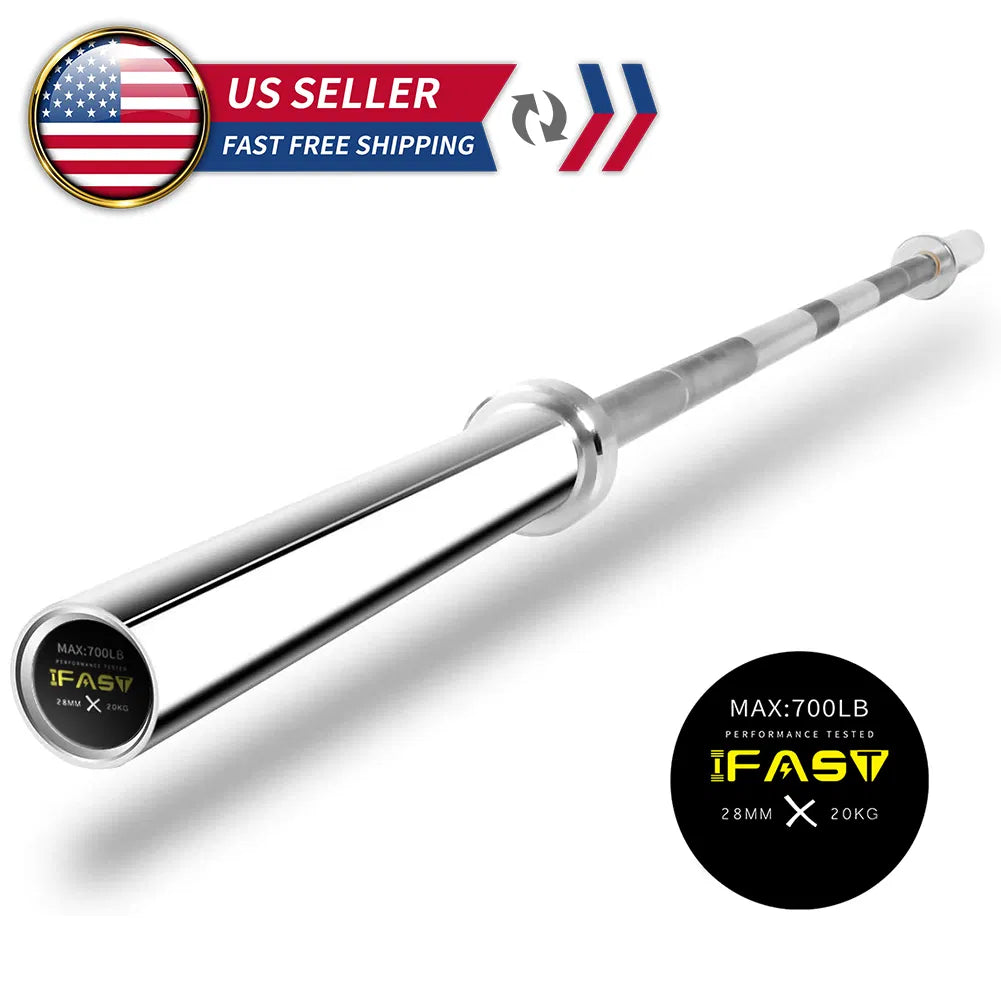 Plaques Barbell 7.2Ft Solid Iron Fitness Haltérophilie