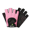 Cyclisme papillon Mesh respirant mince fitness gants demi-doigts