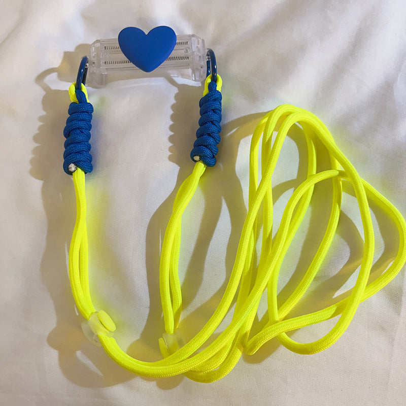 Beau look Small Love Back Splint Mobile Phone Lanyard Universal