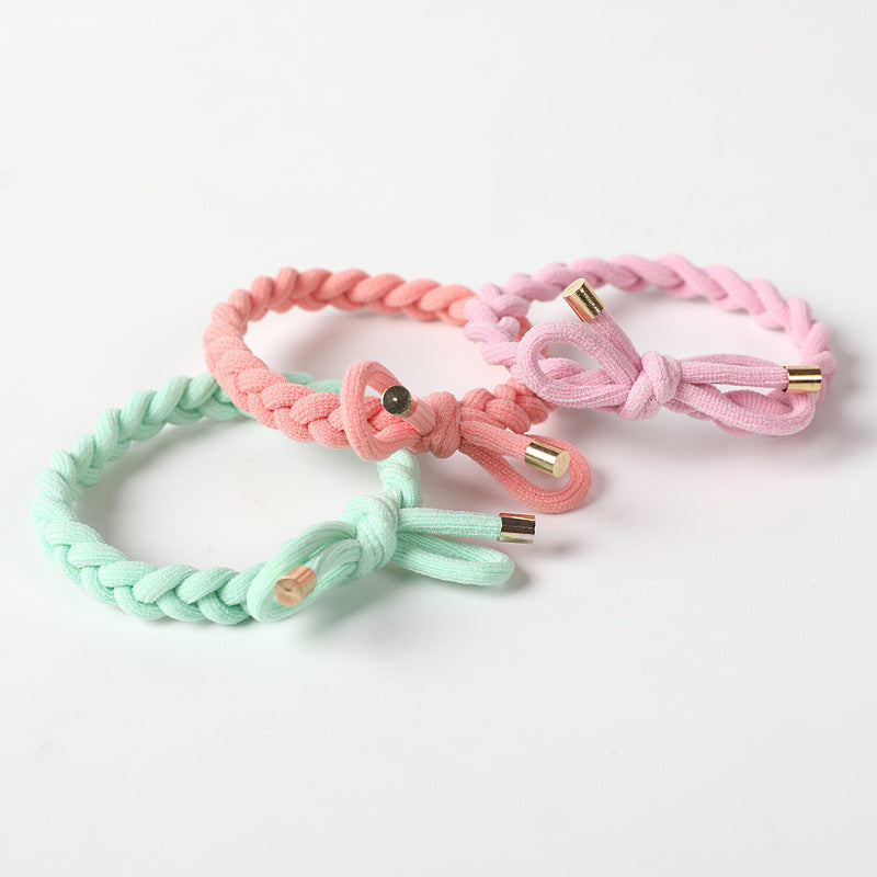 Haut élastique simple de mode Twist tête