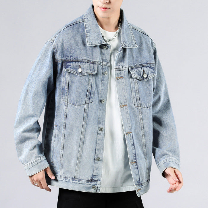 Veste Denim Homme Veste Casual Top
