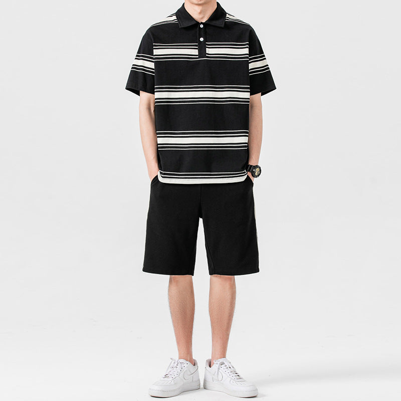 Costume d'été Shorts à manches courtes Sport Jeu deux pièces