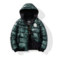 Veste à capuche rembourrée en coton pour homme Plus de taille en coton manteau pour homme