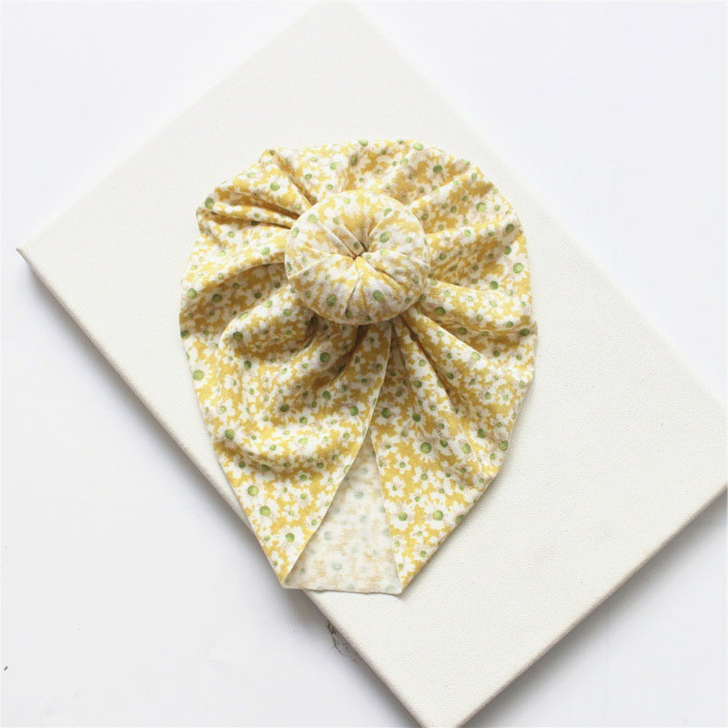 Chapeau Turban imprimé floral
