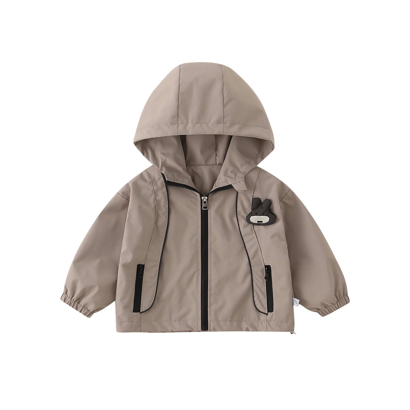 Garçons Hooded Outdoor Casual Windproof Veste Set
