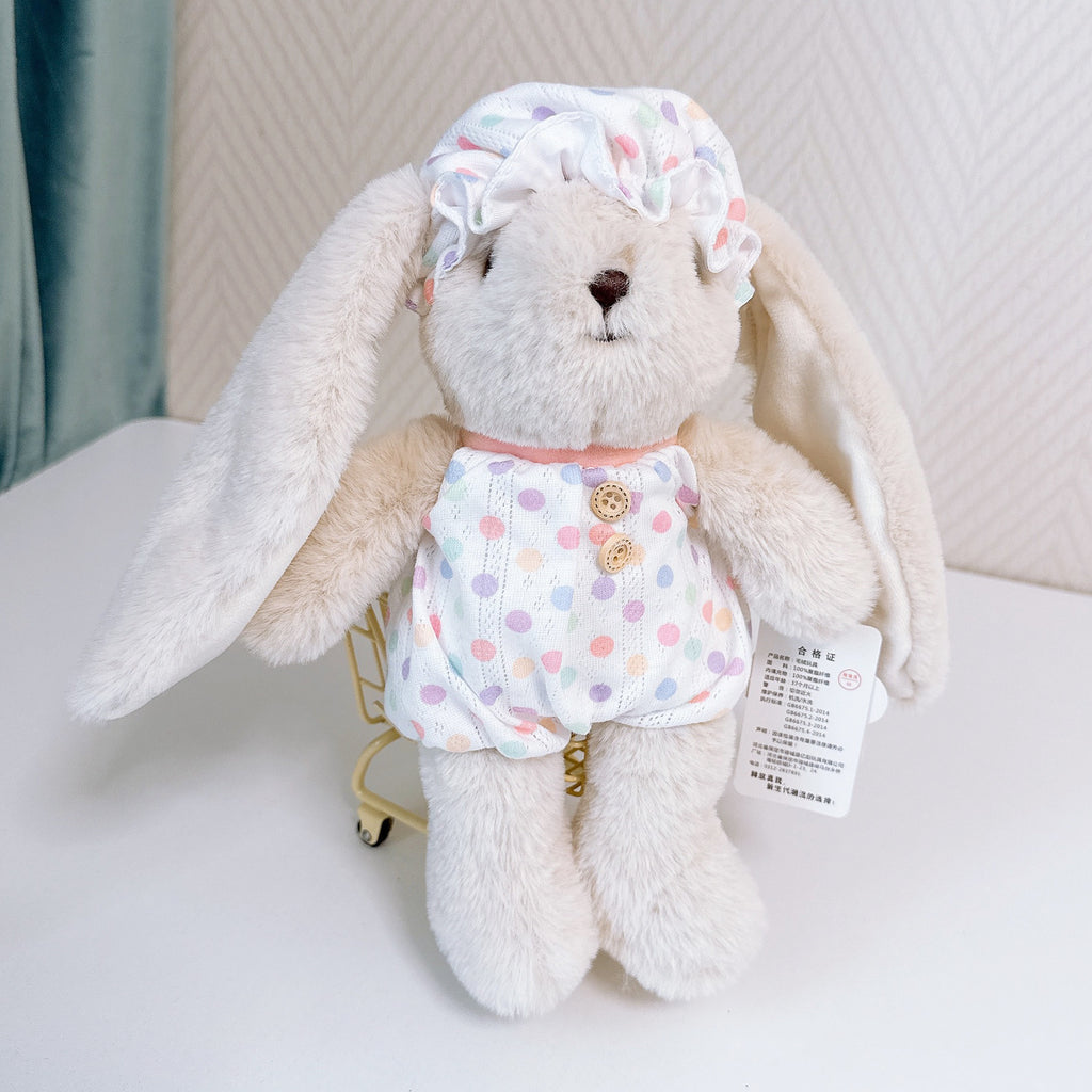 Nom brodé à la main Plush Bunny