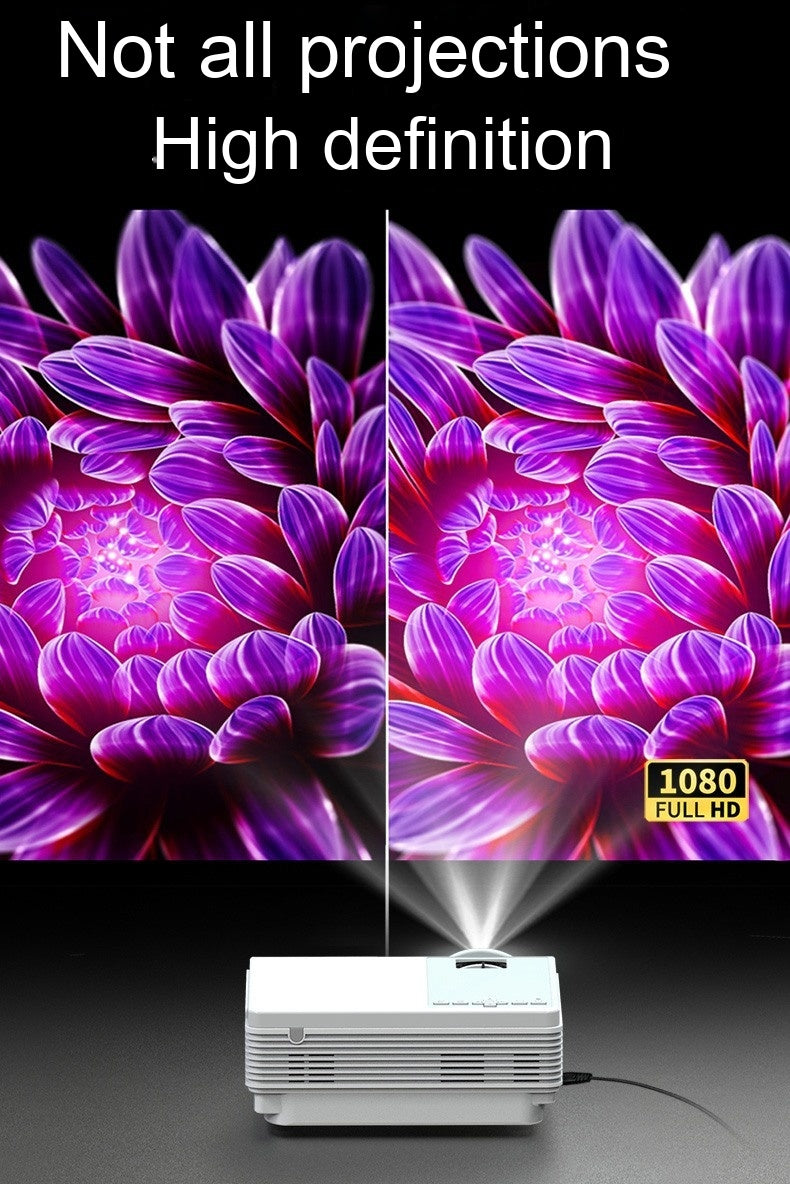 Portable HD Image Qualité Chambre Projecteur Maison