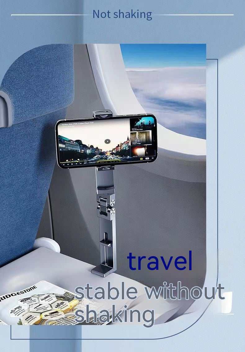 Support portable de téléphone pliable en alliage d'aluminium