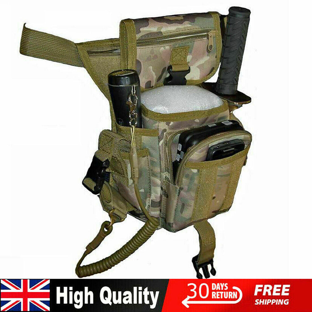 Détecteur de métaux Accessoire Standard Camo de poids lourd trouve sac de poche NOUVEAU