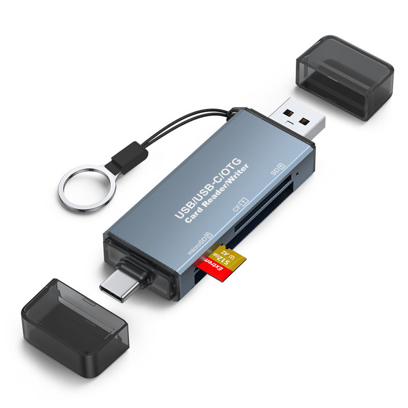 Cf lecteur de carte SD voiture USB Trois en un