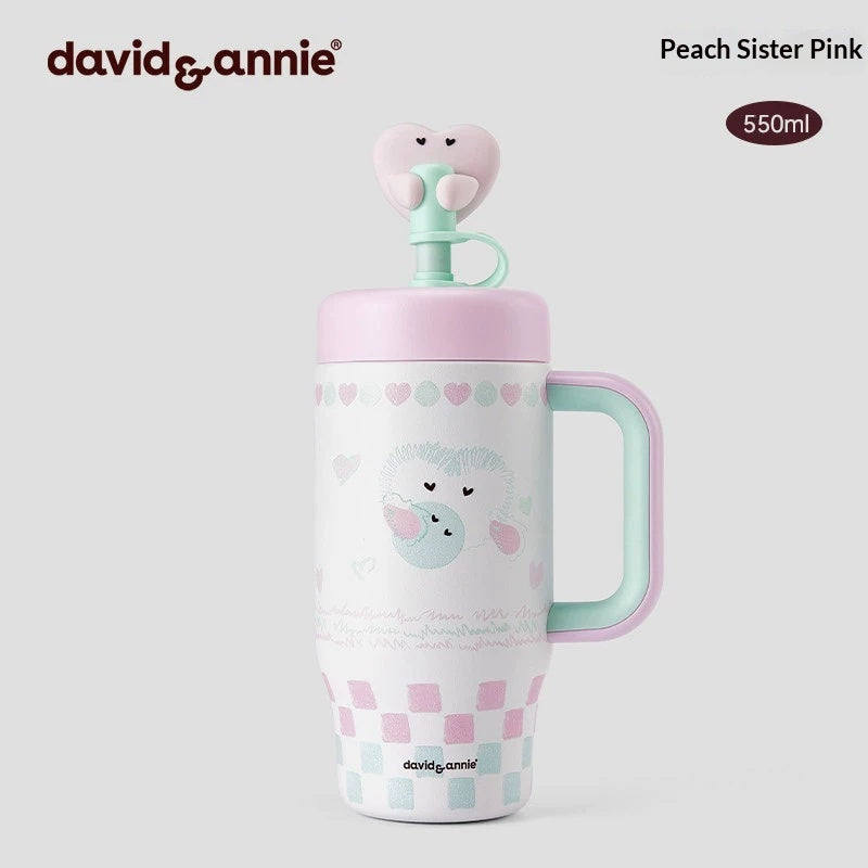Coupe en eau froide isolée à la paille Grande capacité parfaite pour les filles en route