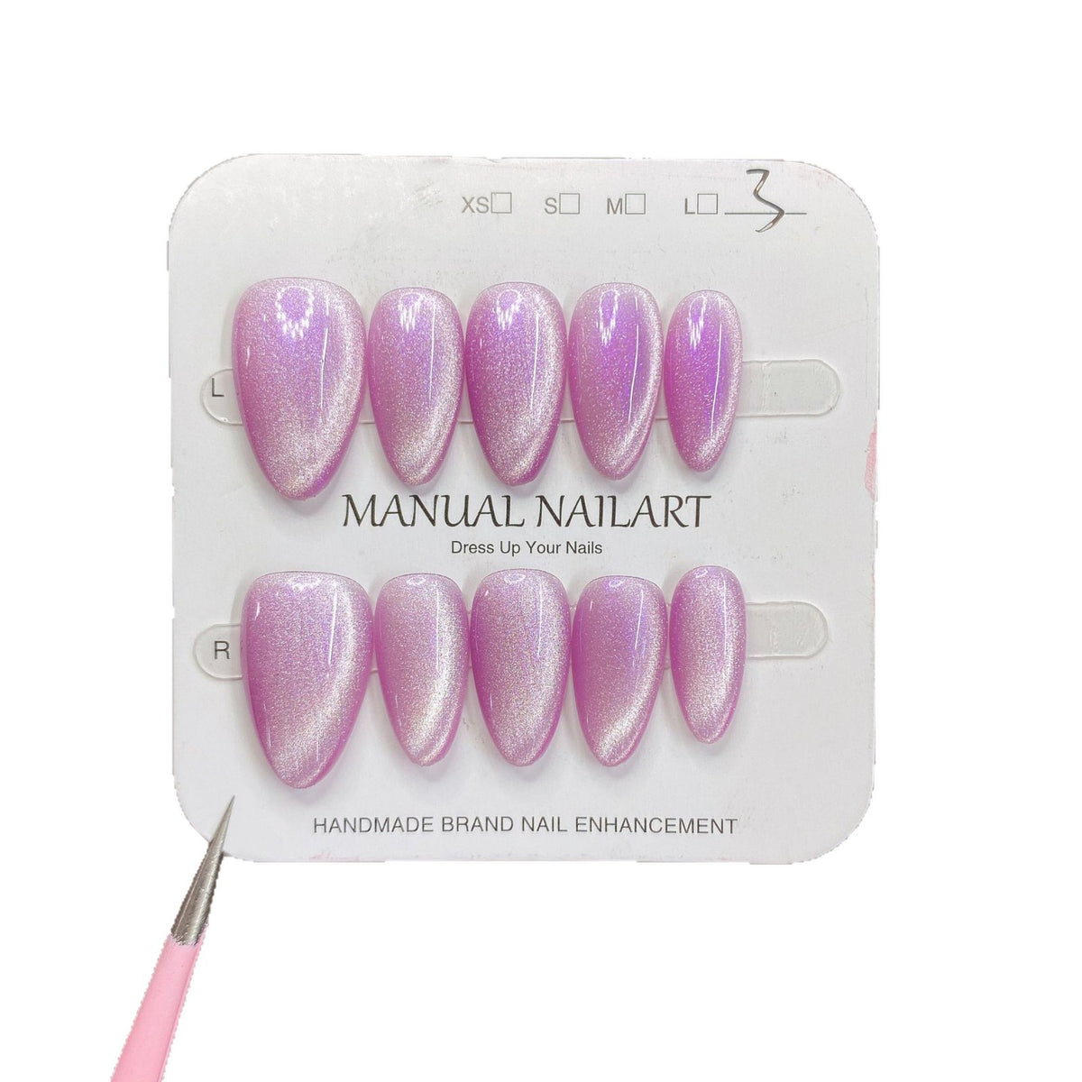 Conseils d'art sur ongles de gel appliqués à la main pour le séchage UVLED