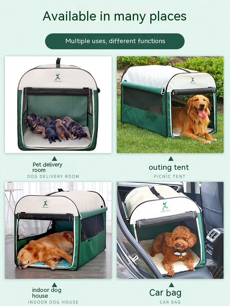 Chien Kennel Warm Grande Maison Cage d'hiver Maison en plein air