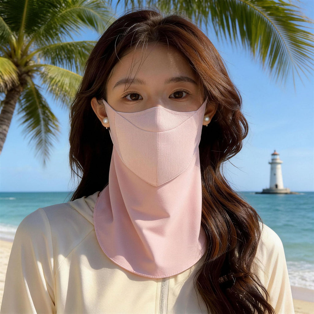 Été Pratique Boire Respirant Sun-Protective Masque visage