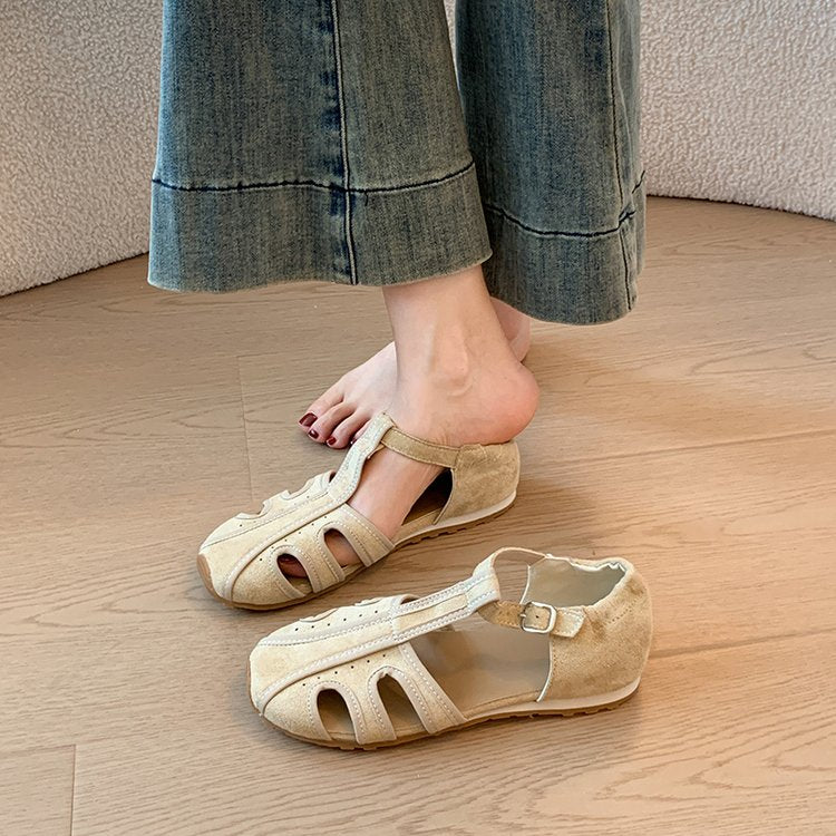 Sandales d'orteils à demi-couverture pour femmes
