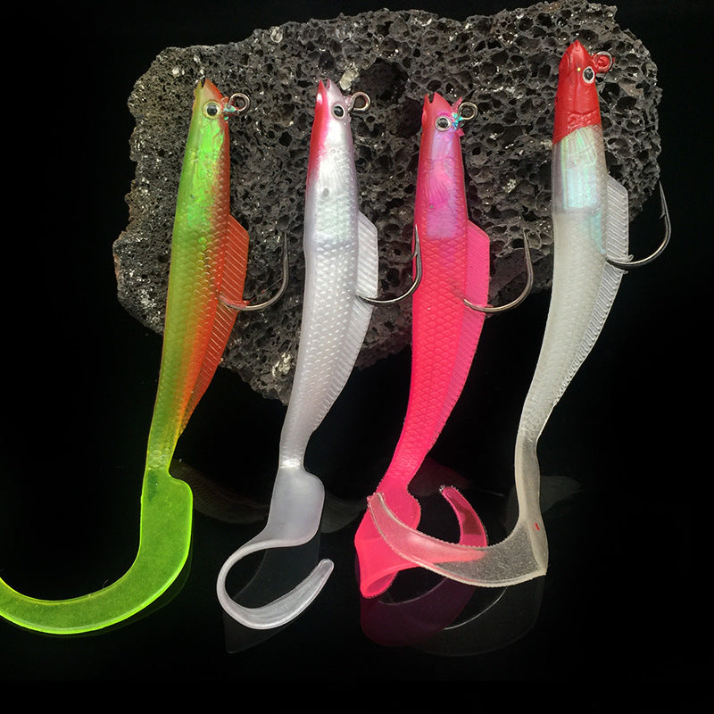 Simulation créative Long plomb Lure de pêche douce