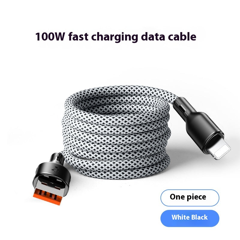 Support magnétique Câble de données de téléphone portable à corde magique