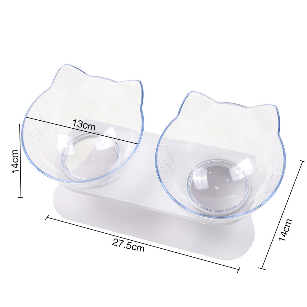 Kitten Bowl Pet Cervical Support Food Basin