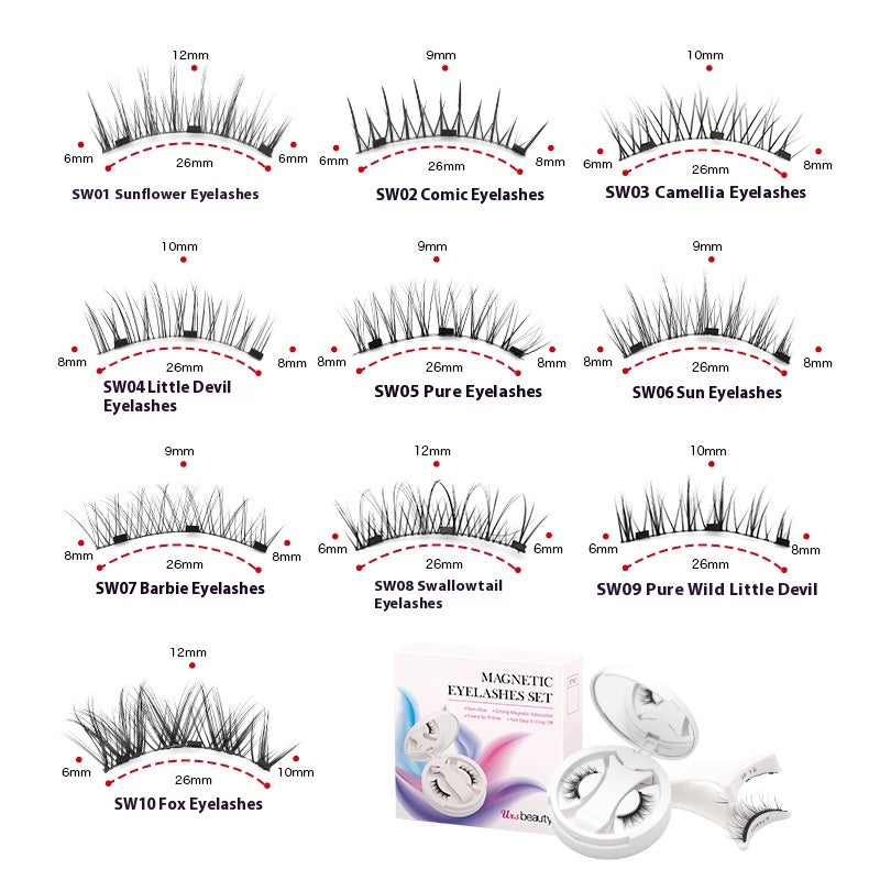 Support magnétique faux savon intégré cils Camellia