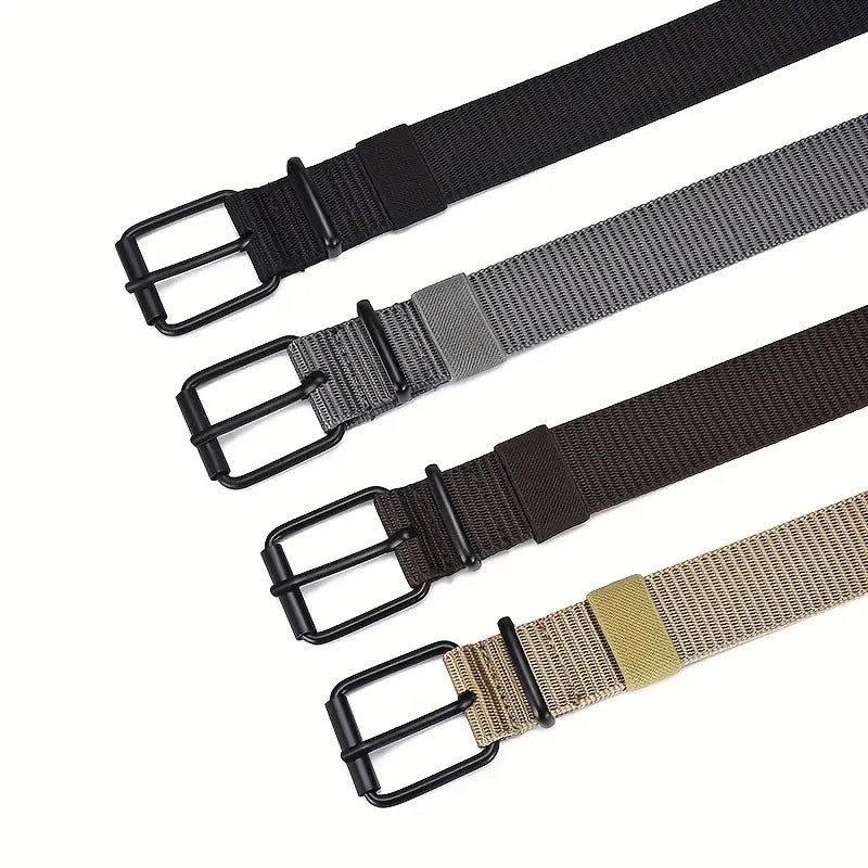 Ceinture de pantalons pour hommes en nylon tissé de mode
